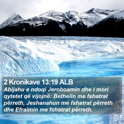 2 Kronikave 13:19 ALB Bible Verse Image