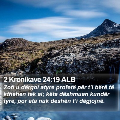 2 Kronikave 24:19 ALB Bible Verse Image
