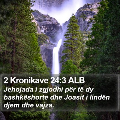 2 Kronikave 24:3 ALB Bible Verse Image