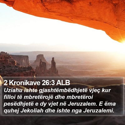2 Kronikave 26:3 ALB Bible Verse Image