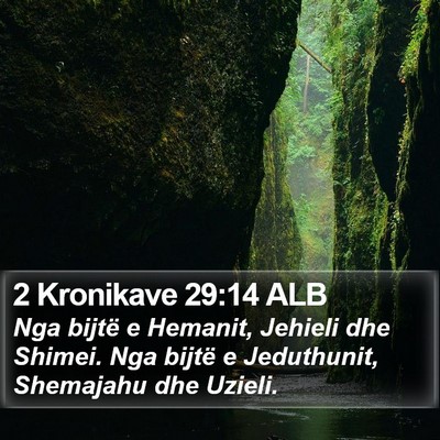 2 Kronikave 29:14 ALB Bible Verse Image