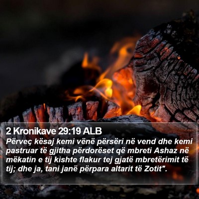 2 Kronikave 29:19 ALB Bible Verse Image