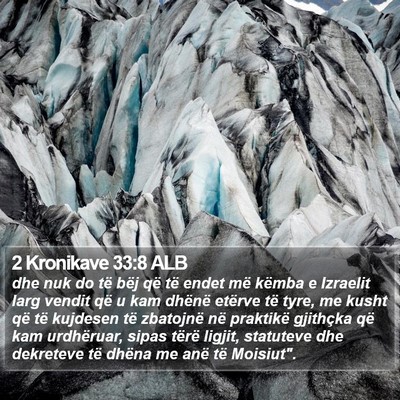 2 Kronikave 33:8 ALB Bible Verse Image