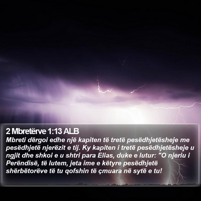 2 Mbretërve 1:13 ALB Bible Verse Image