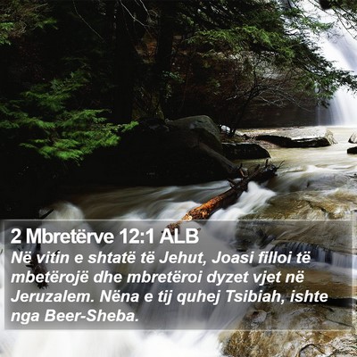 2 Mbretërve 12:1 ALB Bible Verse Image