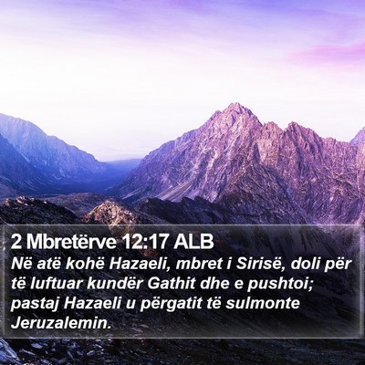 2 Mbretërve 12:17 ALB Bible Verse Image