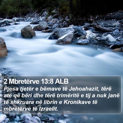 2 Mbretërve 13:8 ALB Bible Verse Image