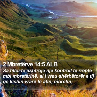 2 Mbretërve 14:5 ALB Bible Verse Image