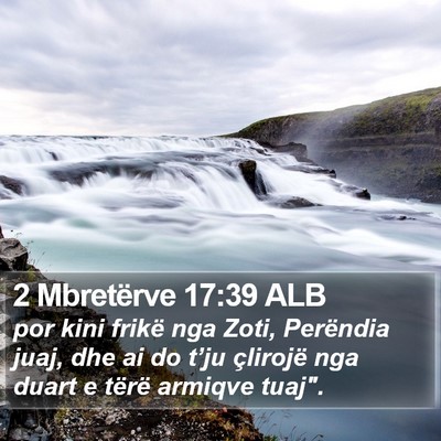 2 Mbretërve 17:39 ALB Bible Verse Image