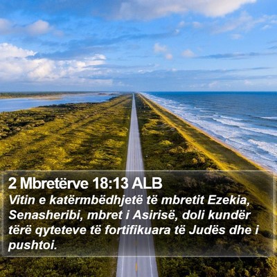 2 Mbretërve 18:13 ALB Bible Verse Image