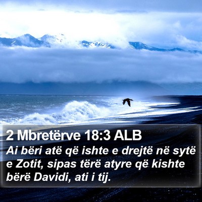 2 Mbretërve 18:3 ALB Bible Verse Image