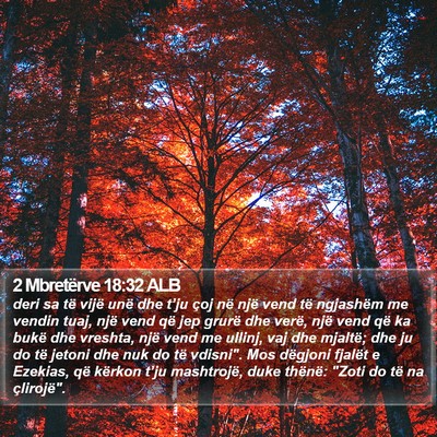 2 Mbretërve 18:32 ALB Bible Verse Image