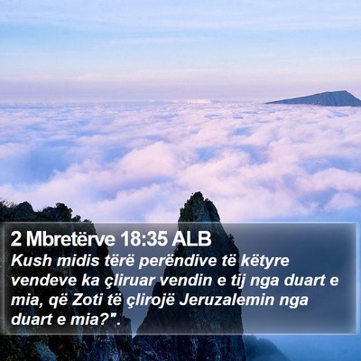 2 Mbretërve 18:35 ALB Bible Verse Image