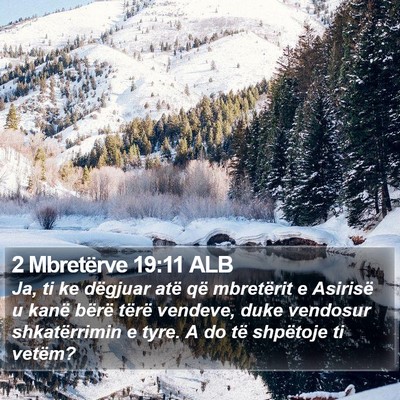 2 Mbretërve 19:11 ALB Bible Verse Image
