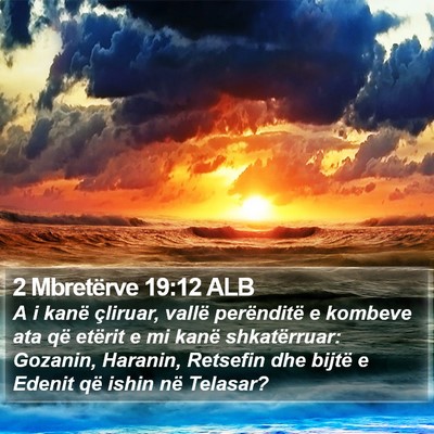 2 Mbretërve 19:12 ALB Bible Verse Image