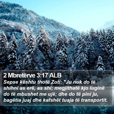 2 Mbretërve 3:17 ALB Bible Verse Image