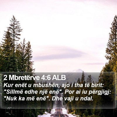 2 Mbretërve 4:6 ALB Bible Verse Image