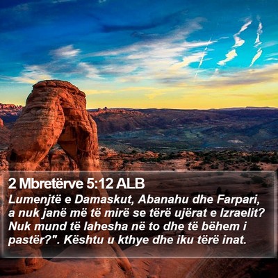 2 Mbretërve 5:12 ALB Bible Verse Image