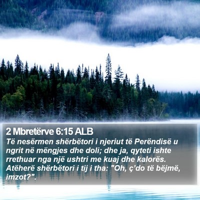 2 Mbretërve 6:15 ALB Bible Verse Image