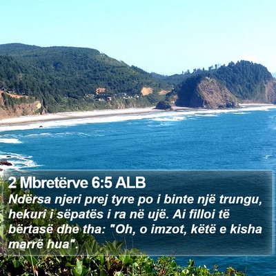 2 Mbretërve 6:5 ALB Bible Verse Image