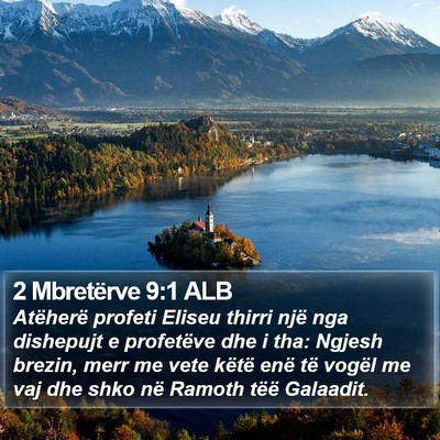 2 Mbretërve 9:1 ALB Bible Verse Image