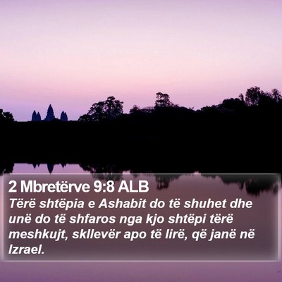 2 Mbretërve 9:8 ALB Bible Verse Image