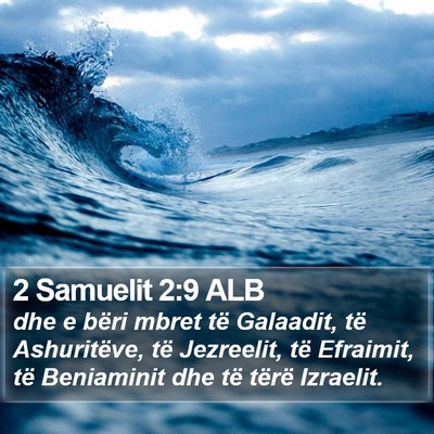 2 Samuelit 2:9 ALB Bible Verse Image