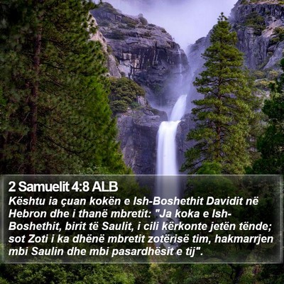 2 Samuelit 4:8 ALB Bible Verse Image