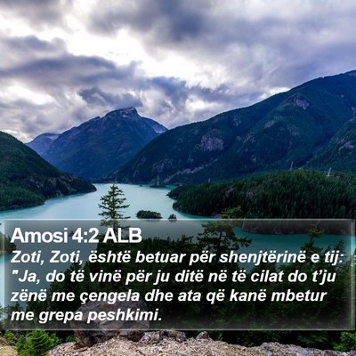 Amosi 4:2 ALB Bible Verse Image