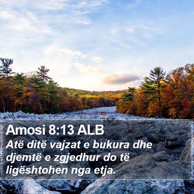 Amosi 8:13 ALB Bible Verse Image