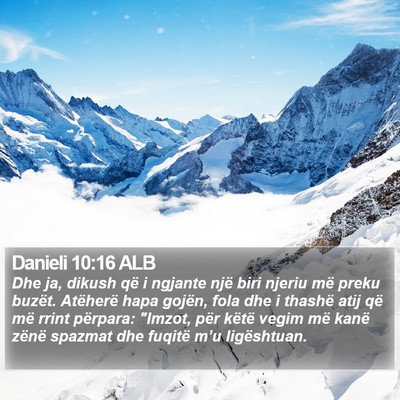 Danieli 10:16 ALB Bible Verse Image