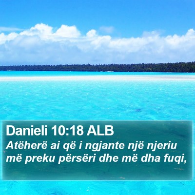 Danieli 10:18 ALB Bible Verse Image