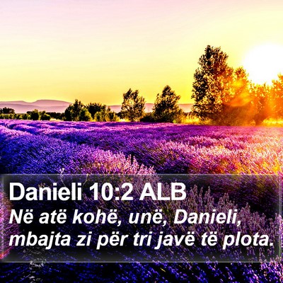 Danieli 10:2 ALB Bible Verse Image