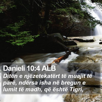 Danieli 10:4 ALB Bible Verse Image