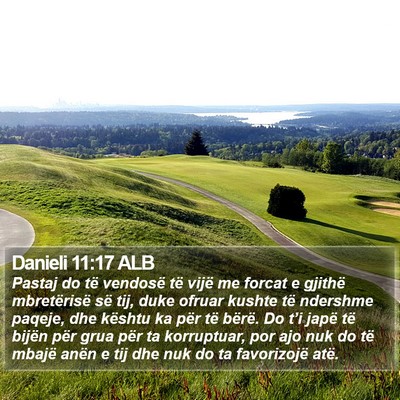 Danieli 11:17 ALB Bible Verse Image
