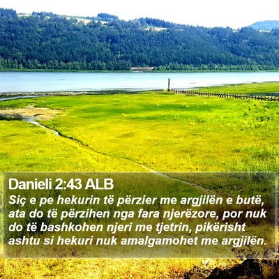 Danieli 2:43 ALB Bible Verse Image