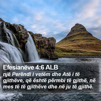 Efesianëve 4:6 ALB Bible Verse Image