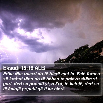 Eksodi 15:16 ALB Bible Verse Image