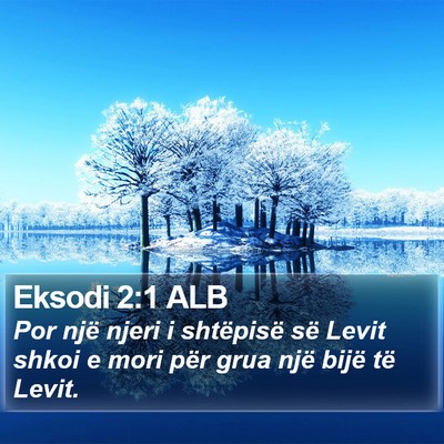 Eksodi 2:1 ALB Bible Verse Image