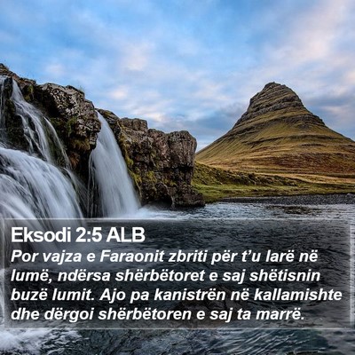 Eksodi 2:5 ALB Bible Verse Image