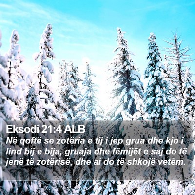 Eksodi 21:4 ALB Bible Verse Image