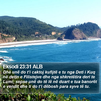 Eksodi 23:31 ALB Bible Verse Image