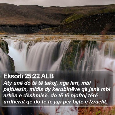 Eksodi 25:22 ALB Bible Verse Image