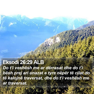 Eksodi 26:29 ALB Bible Verse Image