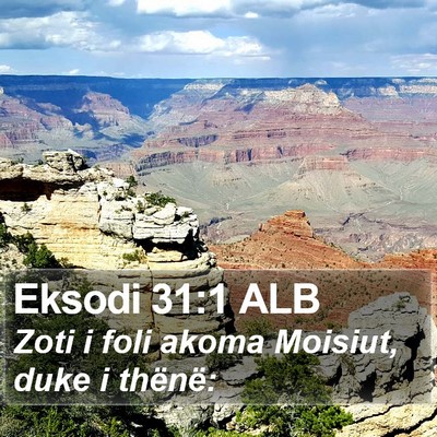 Eksodi 31:1 ALB Bible Verse Image
