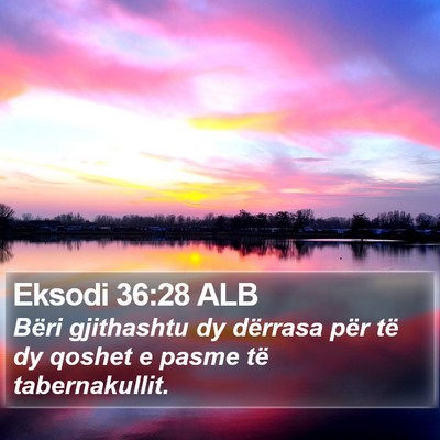 Eksodi 36:28 ALB Bible Verse Image