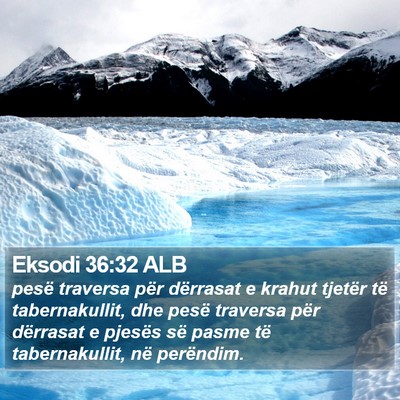 Eksodi 36:32 ALB Bible Verse Image