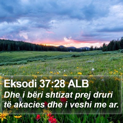 Eksodi 37:28 ALB Bible Verse Image