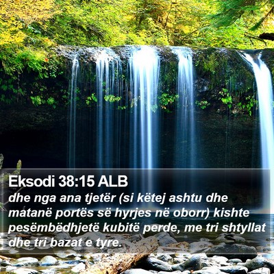 Eksodi 38:15 ALB Bible Verse Image