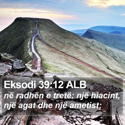 Eksodi 39:12 ALB Bible Verse Image